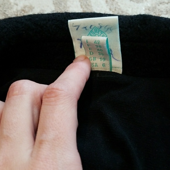 Legatte jeans wool blazer size 6 - Picture 6 of 8